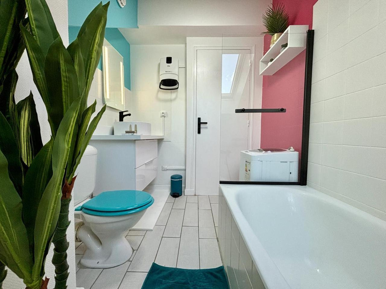 -Tropical Studio- Paisible Parking Wifi Lave-Linge Quimper Exterior photo