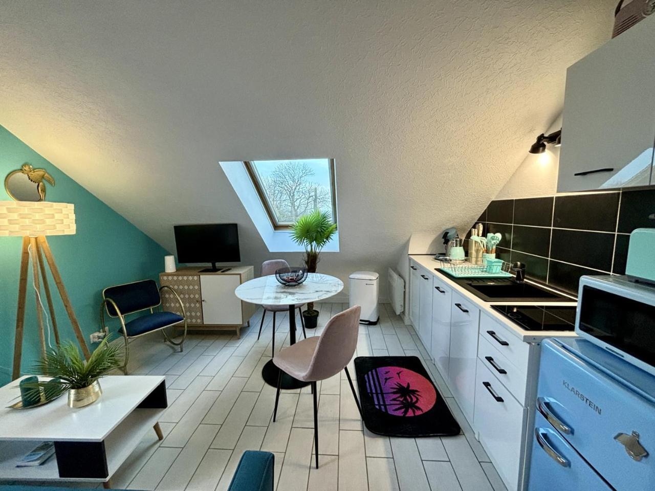 -Tropical Studio- Paisible Parking Wifi Lave-Linge Quimper Exterior photo